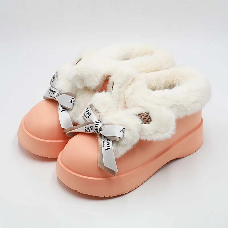 Bowknot Ear Snow -saappaat